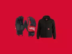 Robuste Ausrüstung für Winterarbeiten: FREEFLEX™ Softshell Kapuzen-Jacke und WINTER DEMOLITION Handschuhe