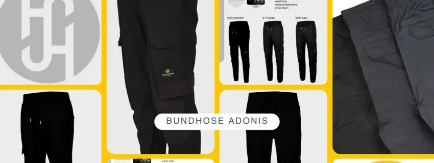 Adonis 80200: Schutz, Komfort und Nachhaltigkeit in einer Hose vereint