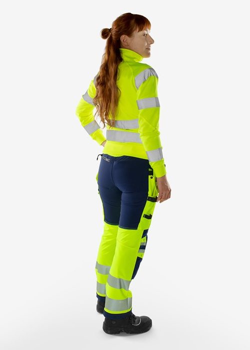 Fristads Handwerker GSTP Green Damen - Details 2 GmbH Stretchhose Artikel 2664 - zum [Warnschutzkleidung] Kl. - PSA.PAGE® Vis High
